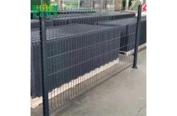 China Triangle Panel 3d Curved Wire Mesh Fence 1.53m For Garden Use supplier