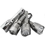 Rechargeable Cree LED Flashlight , Led Diving Torch with Aluminium Alloy Body for sale