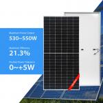 Solar Power Solar Photovoltaic Modules 530w 535w 540w 545w 550w Tuv Solar Panels CE for sale