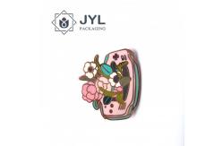 China Zamac 3mm-4mm Metal Label Stickers 3D Feeling Perfume Logo Wine Brand supplier