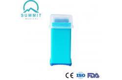 China Safety Auto Click Lancet 30Gx1.8mm Contact Activated Turquoise supplier