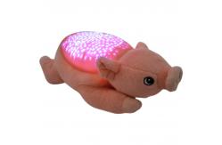 China Ouninbear Skin Friendly Baby Plush Toy  Pink Pig Plush Toy For Children supplier