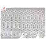 Sri Lanka Guipure Venice Polyester Lace Trims With Embroidered Floral Pattern for sale