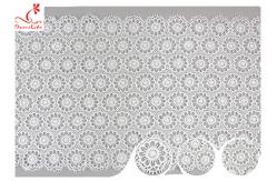 China Sri Lanka Guipure Venice Polyester Lace Trims With Embroidered Floral Pattern supplier