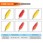 FARM Waterer poultry feeding water supplier Nipple Drinker Feeder Water Cups Chicken Drinkers for sale