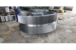 China OD16000mm Ore Mining Rotary Kiln Gear And Ball Mill Pinion Gear supplier