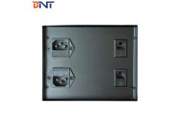 China Office Conference Desktop Power Sockets Aluminum Alloy Brushed With Network supplier
