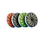 Snail Lock Diamond Stone Polishing Pads Multipurpose High Gloss Finishes Never Fade for sale