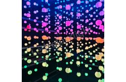 China 50mm DMX512 WS2811 3D Pixel Ball Light String for Christmas Holiday Lighting supplier