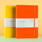 leather Hardcover Notebook Printing art paper Hardback Book Printing Services for sale