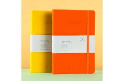 China leather Hardcover Notebook Printing art paper Hardback Book Printing Services supplier