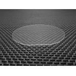 Sapphire Al2O3 Crystal Substrate Ultrathin Double Side Polished For Optical Lenses for sale