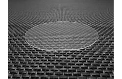 China Sapphire Al2O3 Crystal Substrate Ultrathin Double Side Polished For Optical Lenses supplier