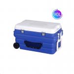 Wholesale Plastic Ice Cooler Box Insulated Long-Term Cooling Performance Cooler Box For Camping for sale