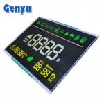 High Contrast  VA LCD Display Black Screen Negative White Segments 3.6V 40PIN
