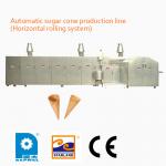 High Speed Fully Automatic Sugar Cone Production Line With Double Layered Panel Door for sale