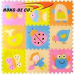 Shock Absorbent Cross Texture 30*30cm Puzzle Foam Mat for sale