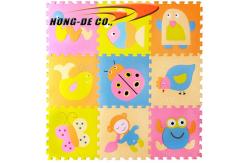 China Shock Absorbent Cross Texture 30*30cm Puzzle Foam Mat supplier
