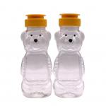 200ml PET Bear Plastic Honey Jars for Food Grade and Creative Student Portable Bottle for sale