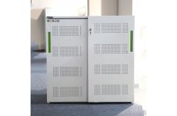 China Knock Down Sliding Door Metal Filing Cabinets With Handle Lock supplier