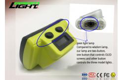 China Li - Ion Battery Cree Led Rechargeable Headlamp Light 13000lux Waterproof IP68 supplier