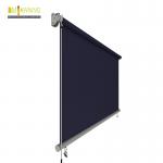 Vertical Window Retractable Awning Remote Courtyard Rolling Curtains for sale
