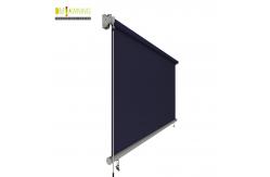 China Vertical Window Retractable Awning Remote Courtyard Rolling Curtains supplier