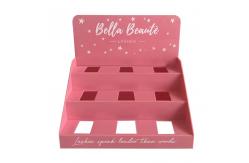 China Paper Cardboard Counter Top Display Cases Table Pop Cosmetic Display Show Stand supplier