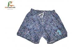 China Sublimation Printing Waterproof 4 Way Stretch Mens Printed Swim Trunks supplier