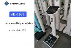 China Automatic 200KG Medical Height And Weight Scales Fat Measuring SH - 100T Model supplier
