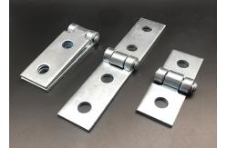 China Custom Size Galvanized Steel Swivel Hinge Strut Brackets supplier