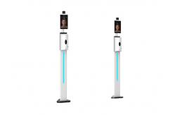 China Face Recognition Infrared Temperature Measurement Kiosk supplier