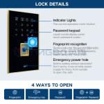 H580mm Solid Steel Luxury Smart Safe Box For Security YB/ZY-58