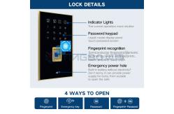 China H580mm Solid Steel Luxury Smart Safe Box For Security YB/ZY-58 supplier