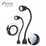 China OUJVAN F3 LED Machine Light with 360° Flexible Hose IP67 Waterproof and 50000H Lifespan for Industrial Machines manufacturer