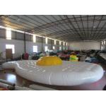 Cute Egg Design Inflatable Water Games Inflatable Safety Mat 9.7 X 5.2m 0.65mm Pvc Tarpaulin for sale