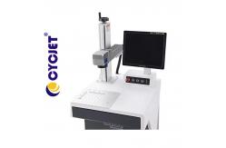 China High Performance Desktop Coding And Marking Machine LF30 Fiber Laser Printer supplier