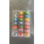 Rectangle 21 Pallets  Plastic Packaging Macaron Tray  Customizable for sale