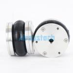 Rubber Air Spring Parker 9109400 Single Convoluted Air Bellows with Aluminum Plate for sale
