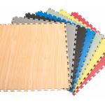 Wood Design 1*1m 30mm Reversible Gym Foam Mat Squares for sale