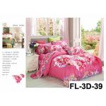 3D Reactive Printed Sheet Set 40s 200TC Bedsheet