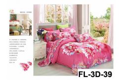 China 3D Reactive Printed Sheet Set 40s 200TC Bedsheet supplier