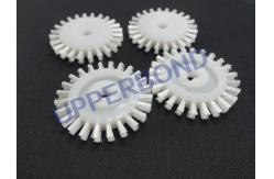 China White Plastic Nylon Short Brush For Cigarette Making Machines supplier