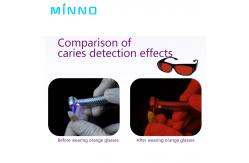 China Caries Detection Dental High Speed Handpiece 280000rpm Push Button Handpiece supplier
