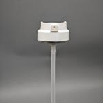Shaving foam valve for bulk packaging with high-volume dispensing
