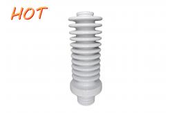 China Gas Insulated Bushing Used For Circuit Breaker / White Glazed / Korea supplier