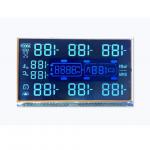 Transmissive Customized Lcd Monochrome Display 6 Digit Screen for sale