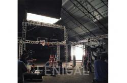 China Ellipse and diamond lighting balloon with Daylight HMI CRI>95 5kW 230V supplier