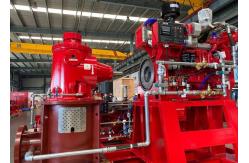 China Diesel Engine Driven 3500 US GPM Vertical Turbine Pump For Sea Water supplier