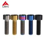 Forged M6 Gr2 Titanium Hex Socket Cap Screws DIN912 for sale